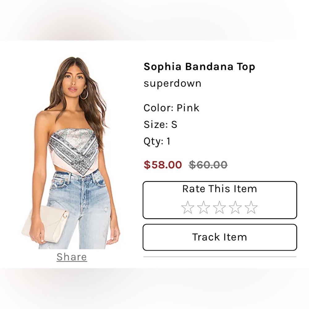 Brand: superdown, Size: Small